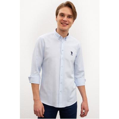 Us Polo Assn Gox020y Dokuma Gomlek